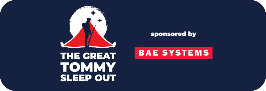 The Great Tommy Sleep Out Logo